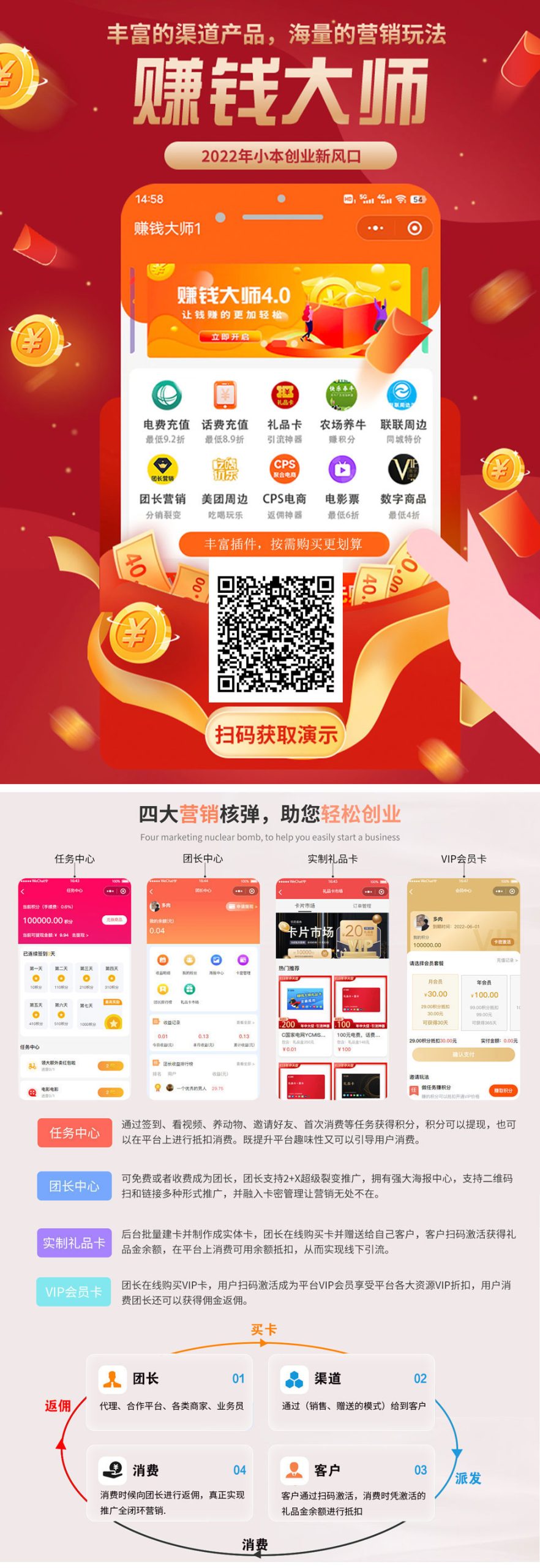 赚钱大师系统V5.9.32 修复礼品金未登陆激活问题