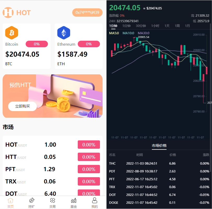 DAPP区块链理财交易系统源码投资分红带+搭建教程